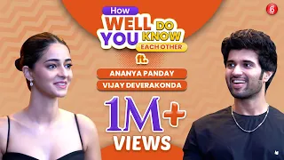 How Well Do Vijay Deverakonda and Ananya Panday Know Each Other? | Liger | Compatibility Test