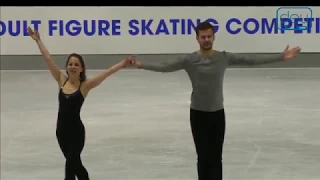 Monika Breitkopf / Krzysztof Sadowski, Intermediate Pairs Free Skating, ISU Adult Oberstdorf 2018