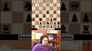 Fastest 13s Checkmate on Lichess #chess #short