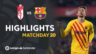 Granada vs Barcelona 1-1 Resumen | La Liga Santander - 2021/2022