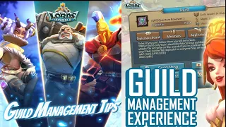 How to manage GUILD | How to Grow Guild Fest in LORDS MOBILE see tips & tricks #lordsmobile