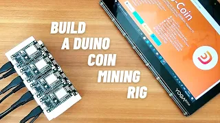 Build a Duino-coin mining rig using NodeMCU boards