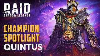 RAID: Shadow Legends | Champion Spotlight | Quintus the Triumphant