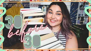 30 Books To Read Before I Turn 30 // TBR // 2021