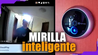 IMPRESCINDIBLE!! La mirilla inteligente DP2C de EZVIZ!