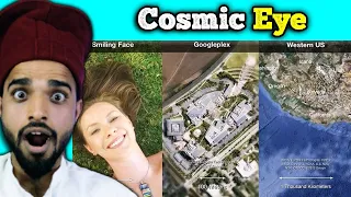 Villagers React To Cosmic Eye - Zoom out from earth ! Tribal People React To Cosmic Eye