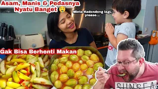 BIKIN ASINAN BUAH KEDONDONG SEGAR DAN GAK BISA BERHENTI MAKAN