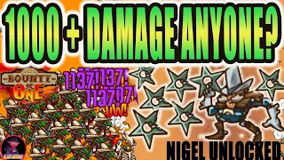 Bounty Of One: 1000+ DAMAGE SHURIKENS ANYONE?!! Nigel Unlockith!