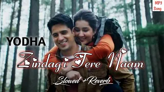 YODHA Zindagi Tere Naam | Bollywood Melodies | Slowed And Reverb | MP3