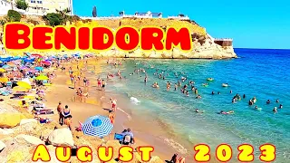 Benidorm Playa Mal Pas - Playa de Poniente agosto 2023