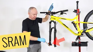 SRAM Scheibenbremse entlüften/auffüllen (Hydraulik) - einfach & schnell - Fahrrad.org