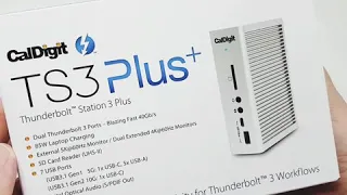 อุปกรณ์เพิ่มพอร์ตเชื่อมต่อ  ยี่ห้อ CalDigit รุ่น Thunderbolt™ Station 3 Plus (TS3 Plus) TS3+