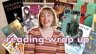 My biggest reading wrap up ever?! (I read 18 books 😳)