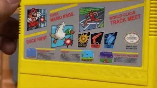 Super Mario Bros. & Duck Hunt & World Class Track Meet (3-in-1) Famicom soft conversion