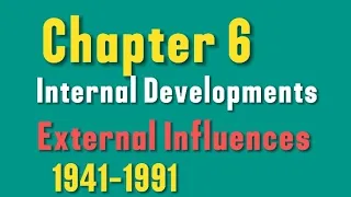 GRADE 12 HISTORY:CHAPTER 6 Internal Developments and External Influence: New Curriculum: Afan Oromo