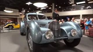 World's Most Valuable Car, the 1936 Bugatti Type 57SC Atlantic, at The Mullin Automotive Museum
