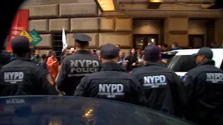114 arrested at climate change protest in Lower Manhattan