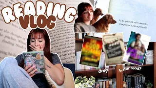 reading vlog 📚🤎 (new releases, sports romance, + more)