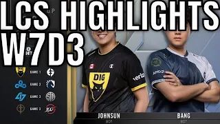 LCS Highlights ALL GAMES Week 7 Day 3 Summer 2020 League Championship Series