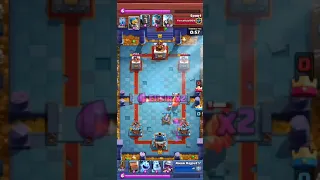 Clash royale i win the game with earthquake only