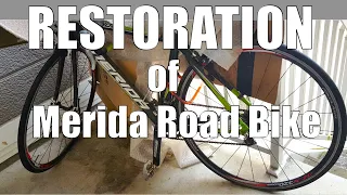 HOW TO RESTORE MERIDA ROAD BIKE