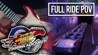 Rock ‘N’ Roller Coaster Starring Aerosmith - Queue and Preshow - Full Ride POV