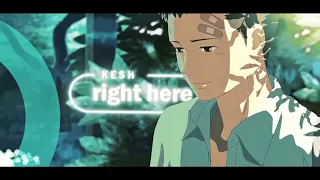 The Garden of Words「AMV」Keshi - right here / Repsine Remake