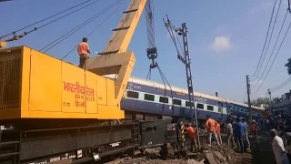 Kalinga Utkal Express accident: Restoration in full swing, rail route to be cleared by evening