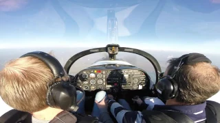 Aerobatics flying in a Slingsby T67 Firefly