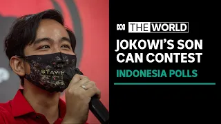Indonesia court clears path for Widodo's son to contest 2024 elections | The World