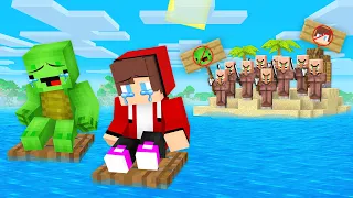 Why Did Villagers Kick Mikey and JJ Out Of The Island in Minecraft? (Maizen)