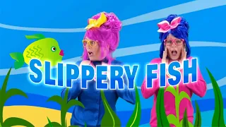 Slippery Fish | Slippery Fish song with lyrics | slippery fish animation | Yaya and Nono Kids Songs