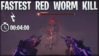 MW3 Zombies - EASY Red Worm Boss Guide! ( FASTEST KILL / WORLD RECORD )
