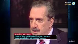 Archivo histórico - Raúl Alfonsín sobre las políticas de ajuste (1992)
