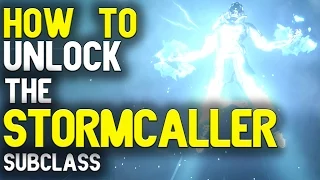 How To Unlock the Stormcaller Subclass in The Taken King | Destiny Tips