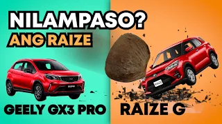 GEELY  GX3 PRO vs TOYOTA RAIZE - TOP 10 THINGS TO COMPARE