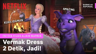 Kamu Pasti Pengen Punya Kuas Fashion ini | Barbie as Rapunzel | Clip