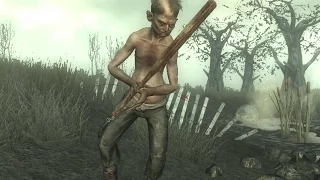 Fallout 3 - Hilarious DANCING Swampfolk - EASTER EGG