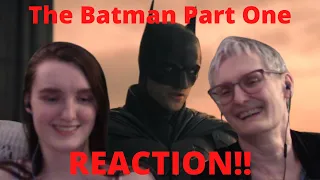 "The Batman" REACTION!! (Part One) This movie is incredibly eerie...