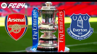 FC 24 | Arsenal vs Everton - The Emirates FA Cup Final 2024 - PS5™ Gameplay