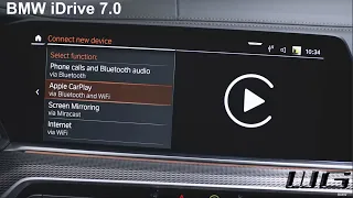 Apple CarPlay Overview | Set Up with BMW iDrive 7.0