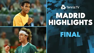 Andrey Rublev vs Felix Auger-Aliassime For The Title 🏆 | Madrid 2024 Highlights