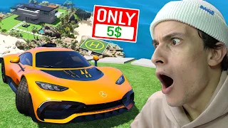 GTA5 ში ყველაფერი 5$ ღირს ! ახალი კუნძული და მანქანა