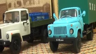 ГАЗ-3307 и ГАЗ-53 от DeAgostini переделка журнальных серий 1:43