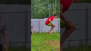 Сальто назад с нуля за 4 шага 💪😯 #shorts