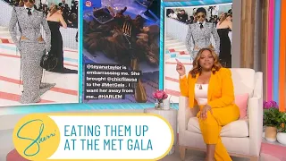 Teyana Taylor Brings Chick-Fil-A to the Met Gala | Sherri Shepherd