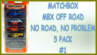 MATCHBOX MBX OFF ROAD NO ROAD, NO PROBLEM 5 PACK [1 OF 5] - Jeep Willys 4x4 [by ransmo5]