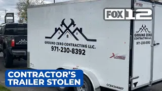 Damascus contractor’s trailer stolen with tools worth roughly $50,000 inside