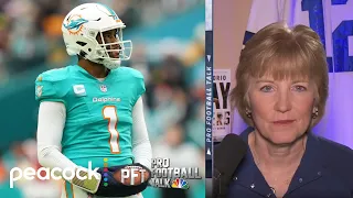 Tua Tagovailoa ruled out, Miami Dolphins to start Skylar Thompson | Pro Football Talk | NFL on NBC