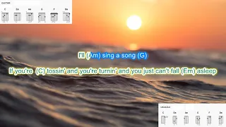 Count on Me (no capo) by Bruno Mars play along with scrolling guitar chords and lyrics